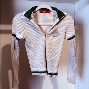 Vintage SMF Zip-Up Sweater